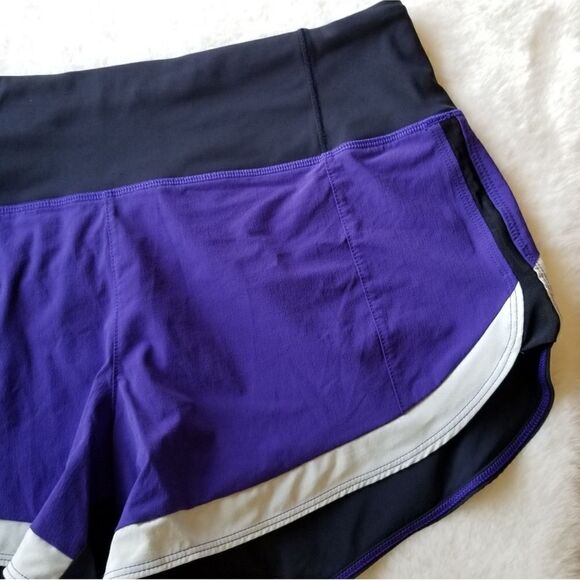 Athleta Running Free Colorblock 3.5" Shorts XL - Picture 5 of 7